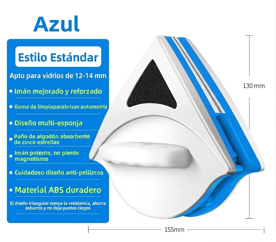 Limpiador de  Cristales Magnético Premium