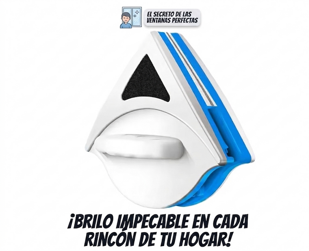 Limpiador de  Cristales Magnético Premium